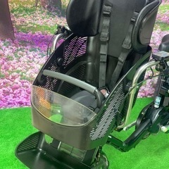 ❸ 4616子供乗せ電動自転車パナソニック3人乗り新品20インチ良好バッテリー