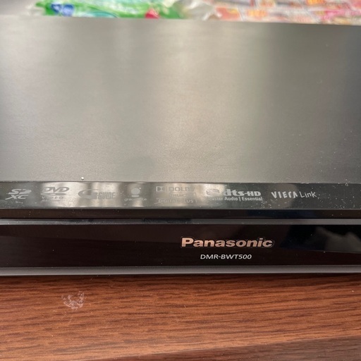 Panasonicパナソニックブルーレイレコーダー DMR-BWT500