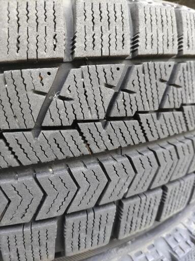 値下げ！！スタッドレスタイヤ　ダイハツ純正ホイール　ブリジストン２０年バリ山　155/65R14