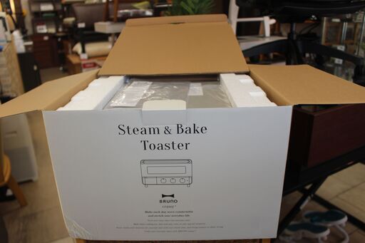 ★特別価格 未使用 ！大幅値下げ★未使用 BRUNO ブルーノ STEAM＆BAKE TOASTER  販売★有料配送★店頭取引歓迎！