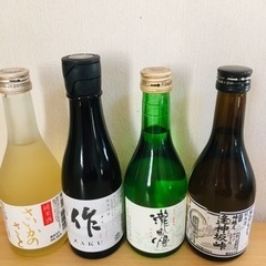 日本酒　4本