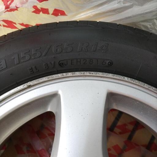 軽自動車 タイヤホイール4本 - 高崎市