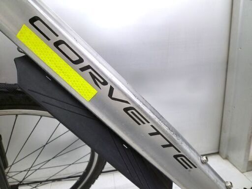CORVETTE マウンテンバイク 26インチ 7段変速 シルバー 自転車