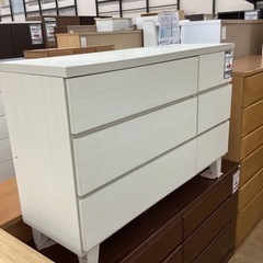KL-114【新入荷 アウトレット】ローチェスト 白1200