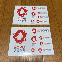 大阪Expo2025 スティッカー2枚