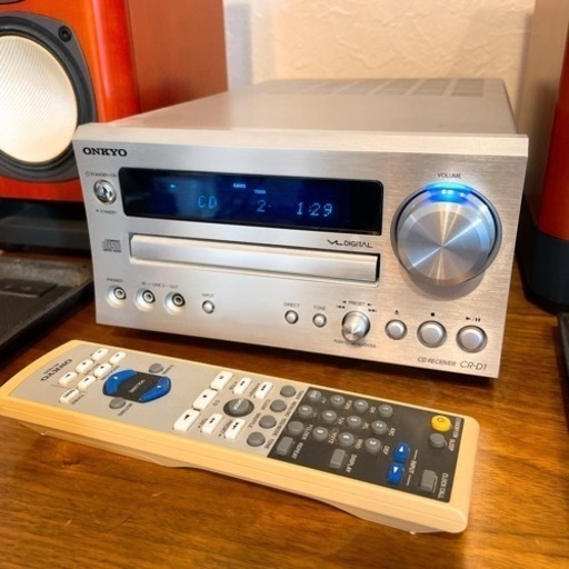 ONKYO CR-D1 CD RECEVER＆リモコン 動作品 整備品＞ONKYO CR-D1 +