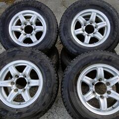 195/80R15 スタッドレス　アルミセット