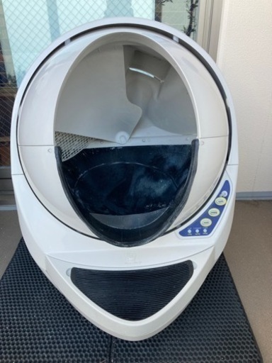 ※値下げしました※〈マットのおまけ付き〉自動猫トイレ　キャットロボットオープンエアー
