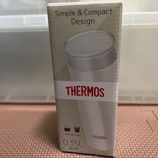THERMOS サーモス 水筒 真空断熱ケータイマグ 350ml ピュアホワイト
