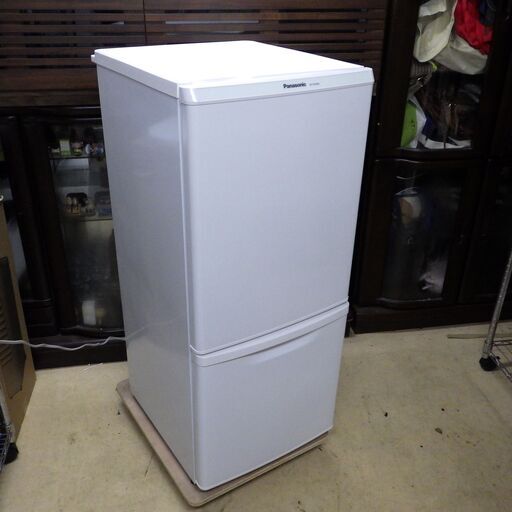 2016年製 パナソニック 2ドア 冷蔵庫 138L 右開き 白 動作品 NR-TB148W 一カ月保証 配達設置対応