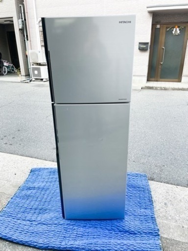 【容量多め!】2016年製 日立ノンフロン 2ドア 冷凍冷蔵庫 R-23GA (S)