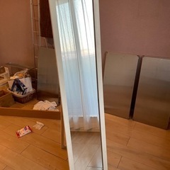 【ネット決済】白木枠　全身鏡