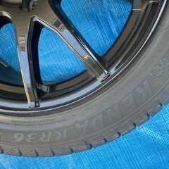 【1/18まで値引中】スタッドレス215/55r17 タイヤホイール4本セット