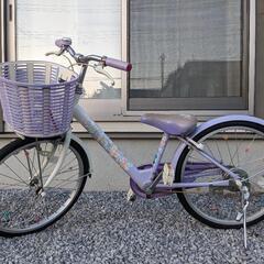 子供用自転車（薄紫）ECOPAL　20インチ