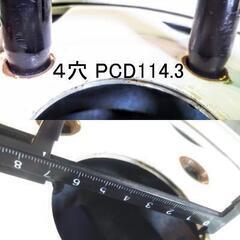 昭和 12インチ【PCD114.3】スズキ 三菱 ミツビシ 軽自動車 旧車 ホワイト 白 TOPY スチール アルト マー坊 キャリー エブリィ ミニカ ミニキャブ