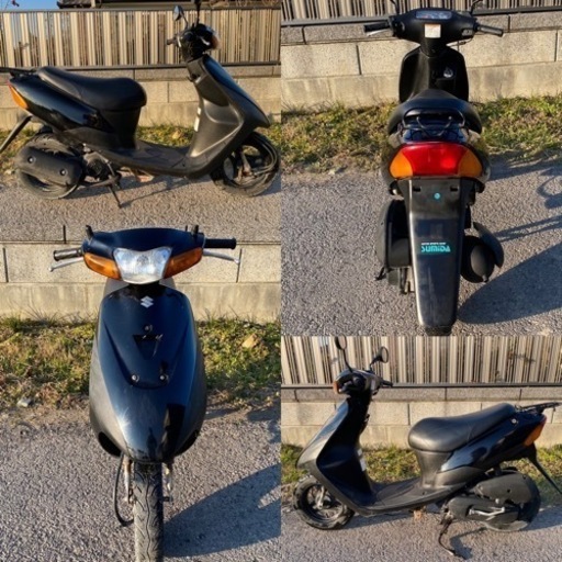 ⭐️レッツ2快速2スト❗️60km/h確認⭐️バッテリ・シート・プラグ・エアクリなどなど新品⭐️50cc原付スクーター③ ⭐️レッツ2快速2ストモデル❗️60km/h出ます^_^⭐️バッテリー