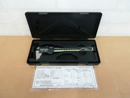 Mitutoyo　ミツトヨ　デジタルノギス　CD-15CPX　～150ｍｍ　ケース付き　美品【モノ市場東浦店】139