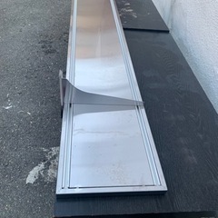 タニコー 業務用 吊り棚 下支え W1800xD295xH200 平棚 食器棚 壁付け 調味料棚 収納棚 ラック キッチン 厨房機器 店舗内装 取り付け棚 大阪