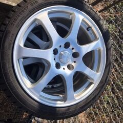 取付に行きます。ほぼ新品スタッドレスタイヤ＋アルミセット　215/45-17インチ　