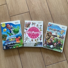 Wii のソフト3本セット