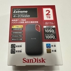 【新品】SanDisk エクストリーム 外付けポータブルSSD 2TB