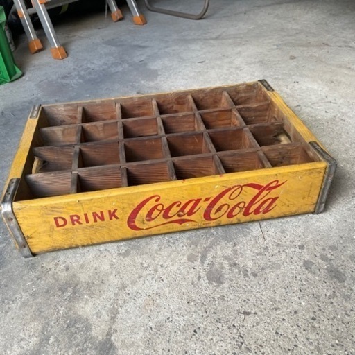 コカコーラ木製ボトルケース　ヴィンテージ