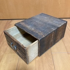 昭和の配置薬の木箱