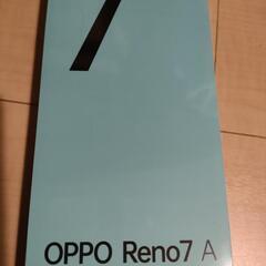 OPPO Reno7 A　新品未開封