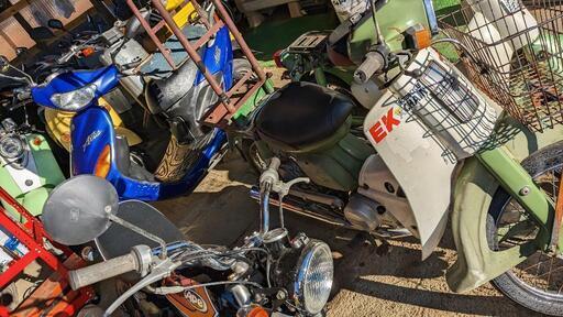 ヤマハ メイト50 50cc 整備品 原付 カゴと荷台取り外します 楽天市場