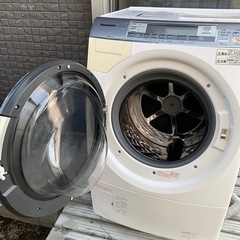 Panasonic ドラム式洗濯乾燥機 9kg NA-VX7100L-W 左開き