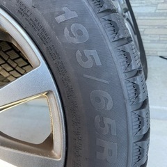 195/65R15 スタッドレスタイヤ4本セット(ホイール付き)