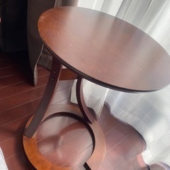 コーヒーテーブル　サイドテーブル　丸型