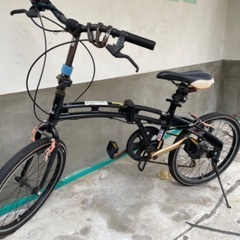 【折りたたみ自転車】SHIMANOの変速付き