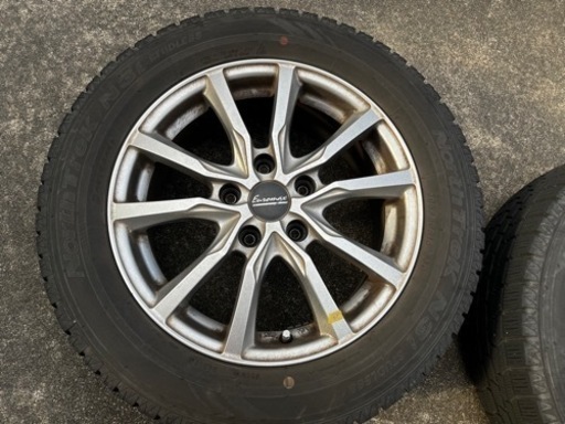値下げします！MAZDAビアンテ用 アルミホイール スタッドレスタイヤ 
