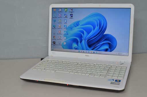 最新Windows11+office NEC LS150/A Celeron-P4500/メモリ4GB/HDD500GB/15.6インチ/DVDマルチ/HDMI/無線/テンキー/便利なソフト多数