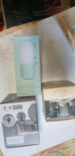 『ポータブル　卓上用　ミスト＆アロマ＆加湿器』　新品