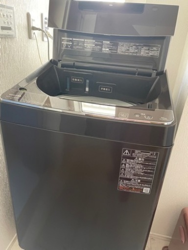 東芝 ZABOON 洗濯機 10kg 2021年式