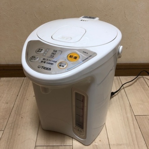 2014年製　タイガー電気ポット たっぷり3L