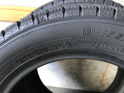 タイヤ、ホイール ☆【最終処分】スタッドレスタイヤ GY 155/65R14 75Q 