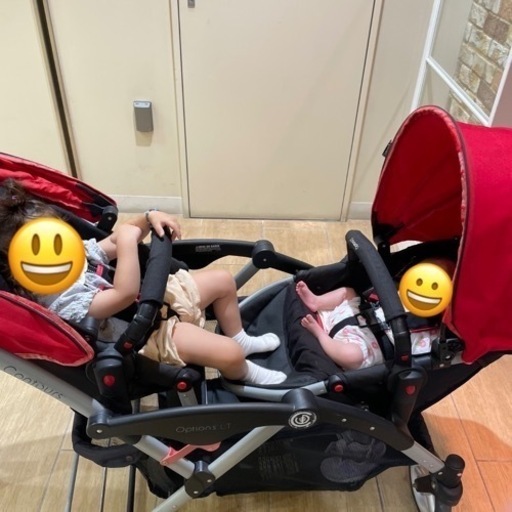 コンターズ オプションエリート 2人乗りベビーカー 【お取り寄せ