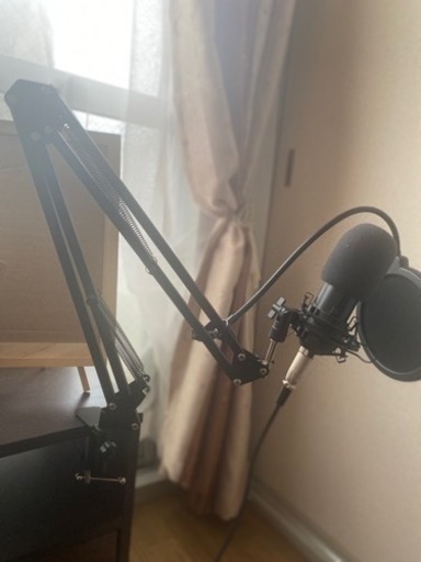 コンデンサーマイク スタンド付き XLR