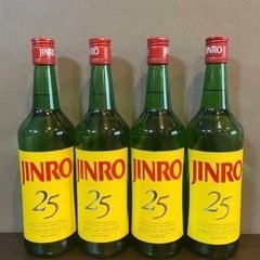 【ネット決済・配送可】JINRO25度　6本