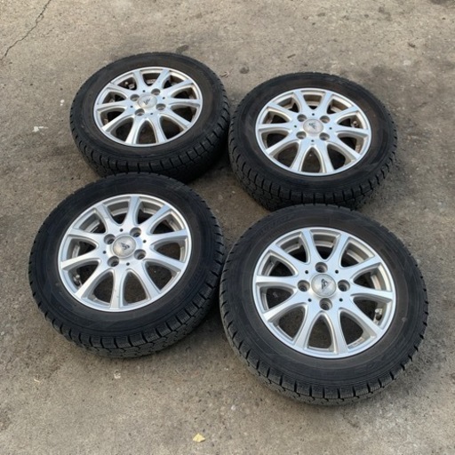 155/65R13 13インチアルミ、スタッドレスタイヤ タイヤ、ホイール