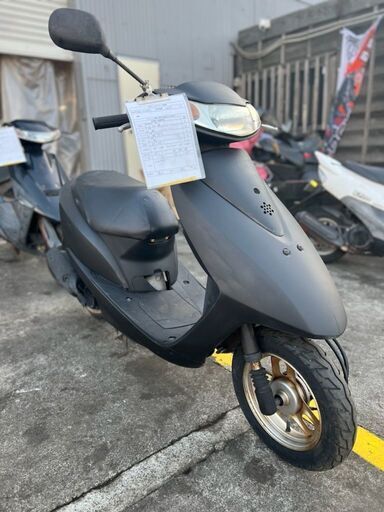 実働 HONDA 4stディオ 大人気マットブラックカラー プラグ・バッテリー