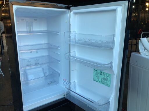 MITSUBISHI 2ドア冷凍冷蔵庫 MR-P17Z-B 168L 2016年製 D123G002