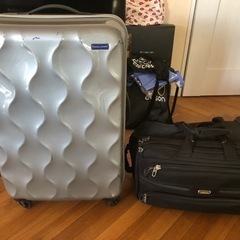 スーツケース２つ