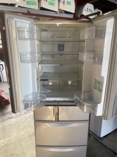 6ドア冷蔵庫 三菱 MR-R47Z-F 2015年製 - キッチン家電