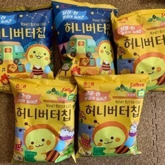 韓国　カルビー　ハニーバターチップス　５袋