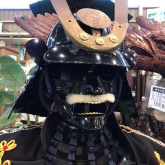 【愛品館八千代店】甲冑　紺糸威二枚胴具足