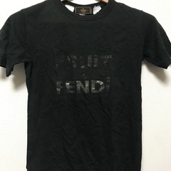 【ネット決済・配送可】正規品　フェンディ  Fendi Tシャツ　黒
